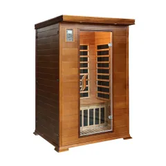 2 Person Infrared Sauna Carbon Fiber Heater Home Sauna