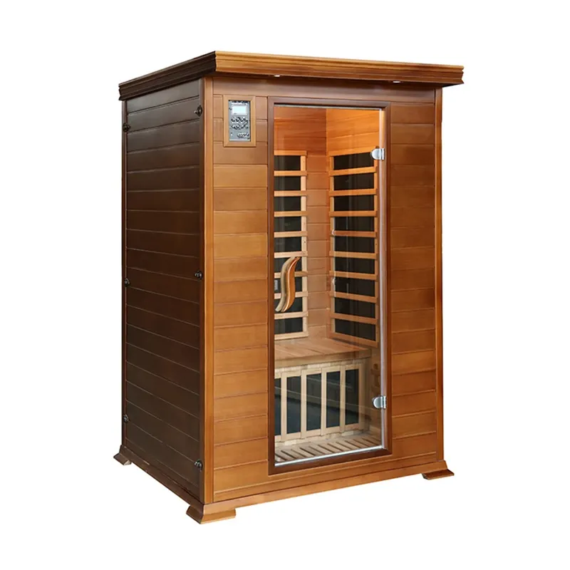 2 Person Infrared Sauna Carbon Fiber Heater Home Sauna
