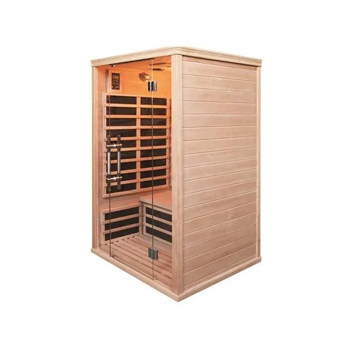 Commercial 2 Person Infrared Sauna Carbon Fiber Heater Sauna