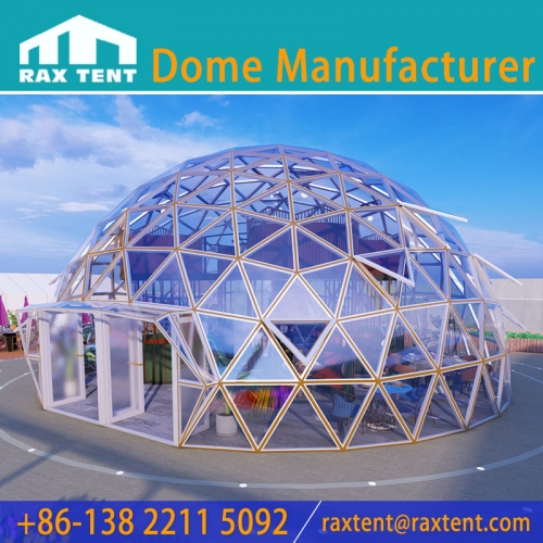 RAXTENT 12M Durable Igloo Glass Dome Tent for Restaurant from China Manufacturer