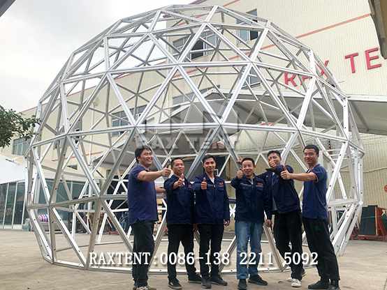 glass dome tent for hotel