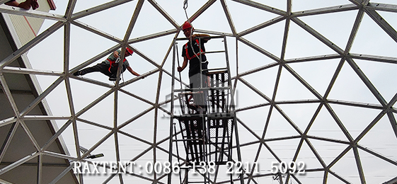 glass dome tent for glamping