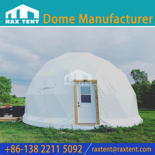 RAXTENT 6M Geodesic Dome House with Bathroom for Family Resort