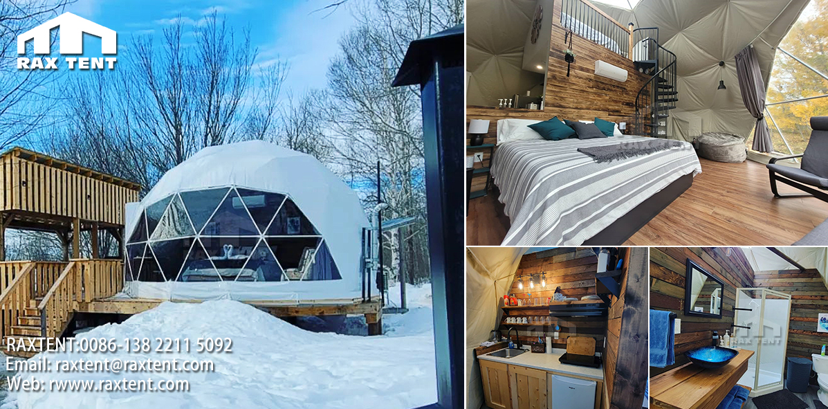 winter dome house