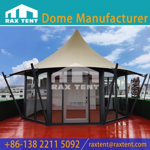 RAXTENT Membrane Structure Tent House for Glamping Hotel and Resort Hot Sale