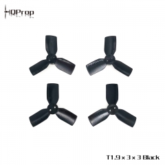 HQ Durable Prop T1.9X3X3 Black (2CW+2CCW)-Poly Carbonate