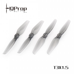 HQ Durable Prop T3X1.5 Grey （2CW+2CCW)-Poly Carbonate