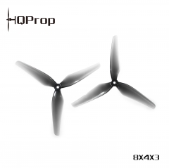 HQProp 8X4X3 Grey (1CW+1CCW)-Poly Carbonate