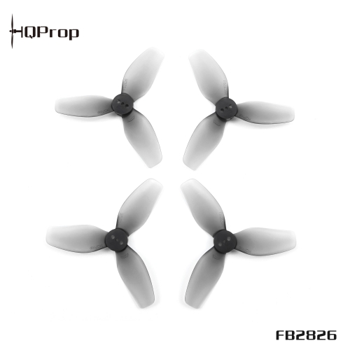 HQProp FB2826 Grey (2CW+2CCW)-Poly Carbonate HQProp FB2826 Grey (2CW+2CCW)-Poly Carbonate