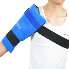 Shoulder hot cold pack wrap