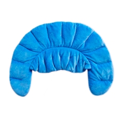 Coussin chauffant micro-ondable pour le cou et l'épaule