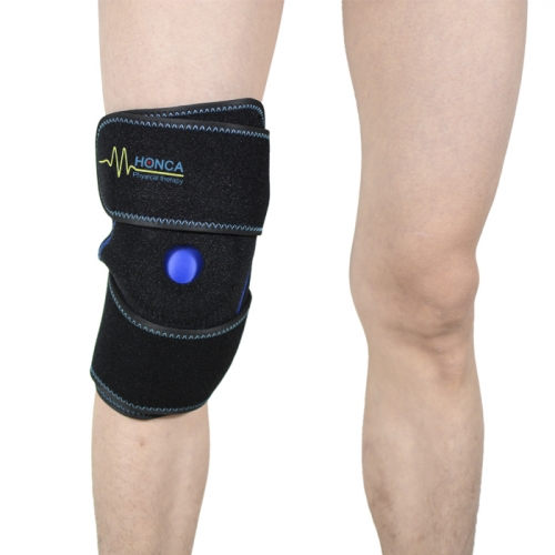 Knie gel pack wrap