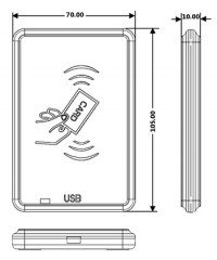 HDR863 HF Desktop Reader