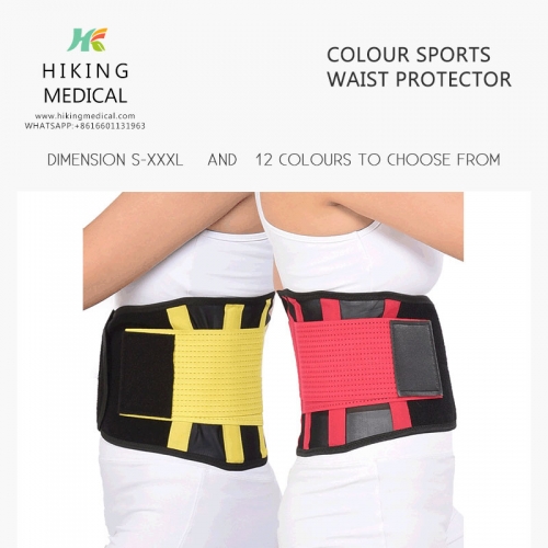 back support posture correction /sports Working body wrap Support Belt lower lumbar back brace