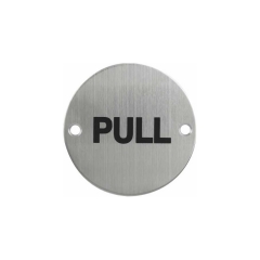 Push&Pull Sign Plate Fire Door Pull Sign Push Sign SP015