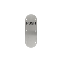 Push&Pull Sign Plate Fire Door Pull Sign Push Sign SP006