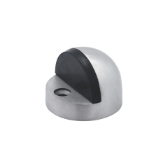 DS-04 Rubber Cylinder Door Stop Stopper Floor Mounted