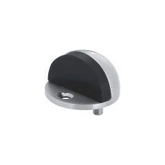 DS-01 Rubber Dome Door Stop Stopper Floor Mounted