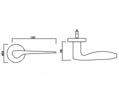 SH-018 Stainless Steel Door Handle