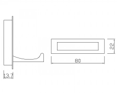 FP-30 暗拉手