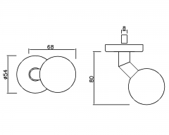 Stainless Steel Door Handle HC-149