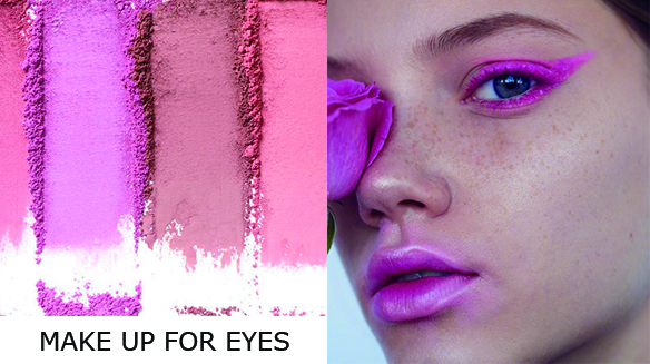 Make-up für Augen-, Augenkosmetik-Produkte