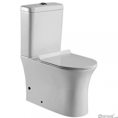 MT121 ceramic washdown two-piece toilet