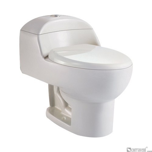 SH111-Ivory ceramic siphonic one-piece toilet