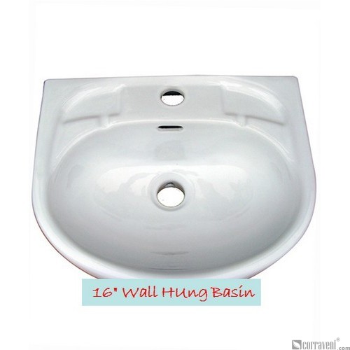 NG143 ceramic wall-hung washbasin
