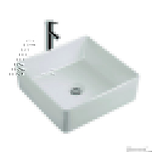 59143 ceramic countertop basin