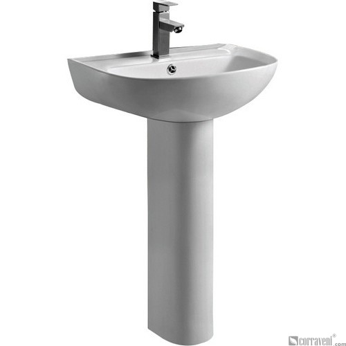 SH241 ceramic pedestal basin