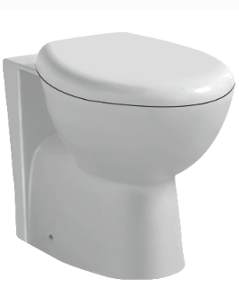 XC124 ceramic back-to-wall toilet pan