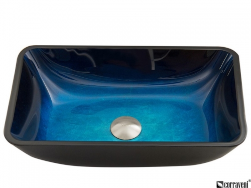 GGB1011 glass washbasin