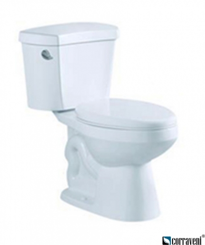 EE3522 ceramic siphonic two-piece toilet