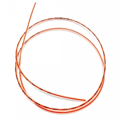 CE Mark Safe Child System Orange Polyurethane Enteral Feeding Tubes