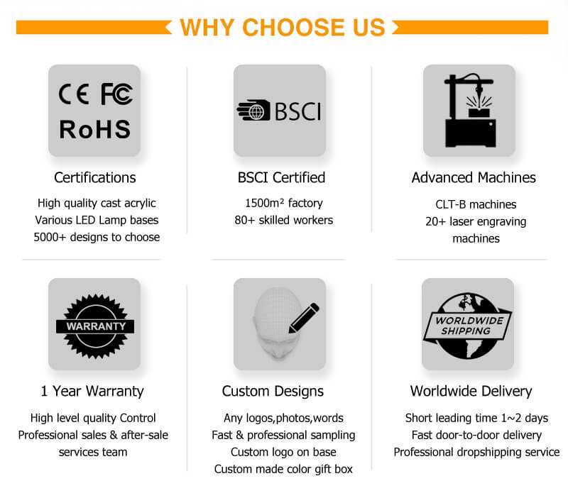 why choose us and engraveforest advantages