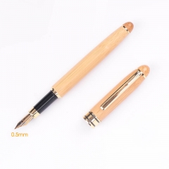 Blank Banboo Fountain Pen Wood Pen Case Personalized Gift W008