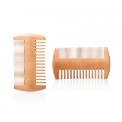 Blank Beech Double-sided Comb for Laser Engraving