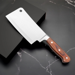 Stainless Steel Kitchen Knife with Pakka Wood handle