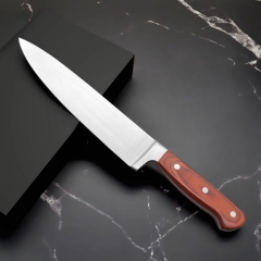Stainless Steel Kitchen Knife with Pakka Wood handle