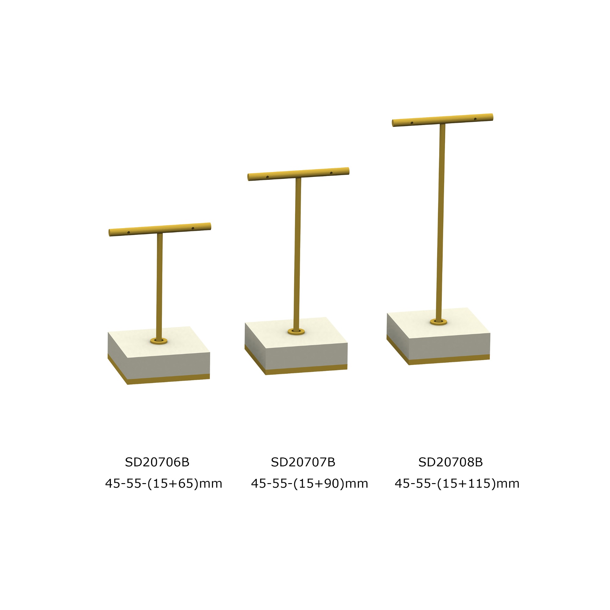 SD20706B-08B High Quality Earring T Bar Display Stands, T Bar Stands, T Bar Holders