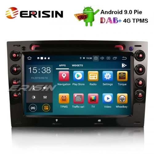 Erisin ES7913M 7" Android 9.0 Renault Megane Autoradio GPS DAB+Wifi 4G DVB-T2 Navi CD BT SD