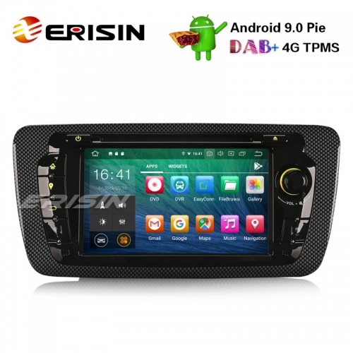 Erisin ES7922S 7" Android 9.0 Autoradio GPS Wifi DAB + Canbus SD BT OBD2 DVB-T2 CD DVD para SEAT IBIZA
