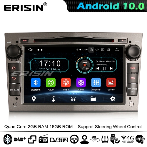 Erisin ES5960PG Android 10.0 Car Stereo Head Unit Vauxhall Corsa Astra Zafira GPS DAB+ CD CarPlay 4G WiFi