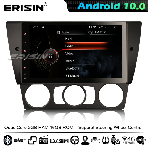 Erisin ES4290B 9" CarPlay Android 10.0 Car Stereo GPS Radio BMW 3 Series E90 E91 E92 E93 4G DSP 4G WiFi Bluetooth