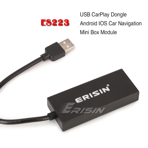 Erisin ES223 CarPlay Dongle USB Android Car Stereo Box Mirror For iPhone iOS Android