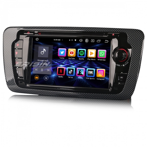 Erisin ES8522S 8-Core Android 14 Car Stereo GPS SatNav Radio for SEAT IBIZA DAB+CarPlay Bluetooth WiFi 4GB+64GB