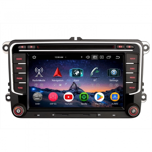 Erisin ES6535V 7 Zoll Android 16 Autoradio GPS Navigation Für VW Golf 5/6 Tiguan Passat B6 Polo Caddy T5 Touran Seat Skoda CarPlay Android Auto DAB+