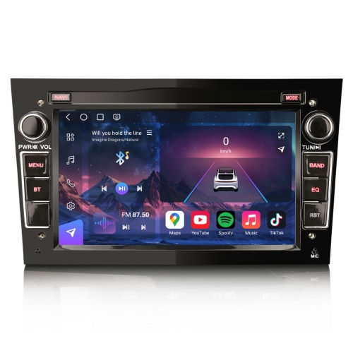 Erisin ES9060B 7" Qualcomm Android 16 Autoradio CarPlay für Opel Astra H Corsa C/D Signum Meriva Antara Zafira Combo Vectra GPS Navigation Canbus