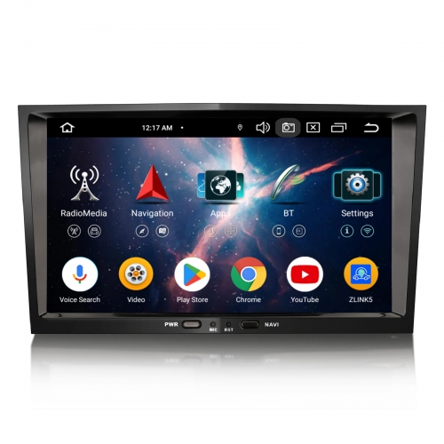 Erisin 8" 8 Cœurs 64Go Android 16 Autoradio Navi pour Opel Corsa C/D Astra Signum Zafira Vectra CarPlay Android Auto WiFi USB Bluetooth DAB+ ES5508P